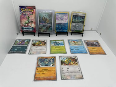 (10) TCG Pokemon Temporal Forces pack, Relicanth Gold Star