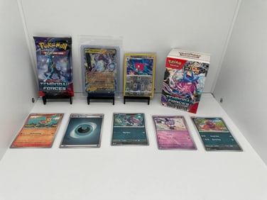 (7) TCG Pokemon Temporal Forces pack, Miraidon EX