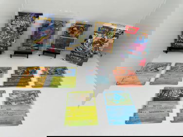 (8) TCG Pokemon Temporal Forces pack, Raichu GX black star promo