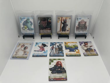 (10) Weiss Schwarz Pixar Monsters University, Toy Story, Up
