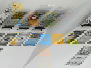 (10) TCG Pokemon Dratini Keychain, Jungle vintage, Holo