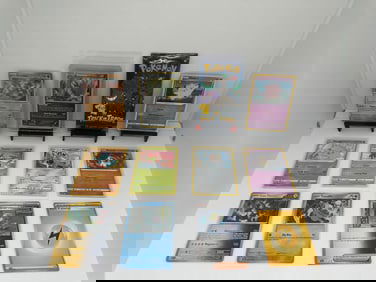 (12) TCG Pokemon Trick or Trade pack, Tyranitar Holo, Groudon