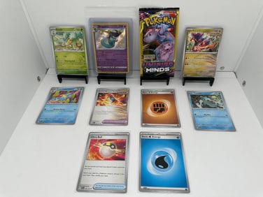 TCG Pokemon Unified Minds pack, Dragapult baby shine
