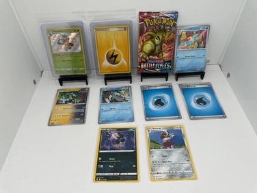 TCG Pokemon Battle Styles pack, Baby Shine, Electric Energy