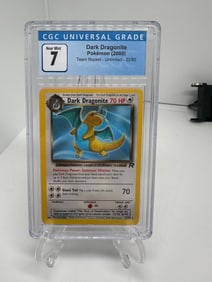 Dark Dragonite CGC 7 Team Rocket