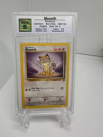 Meowth Base Set 2 MCC 8