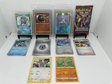(10) TCG Pokemon Crimson Invasion pack, Seel, Sandaconda