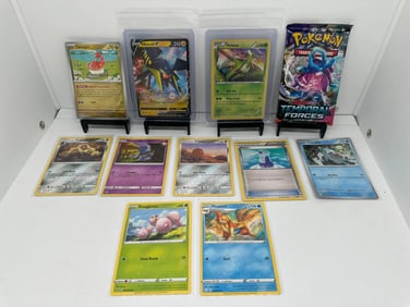 (11) TCG Pokemon Vikavolt V Temporal Forces pack