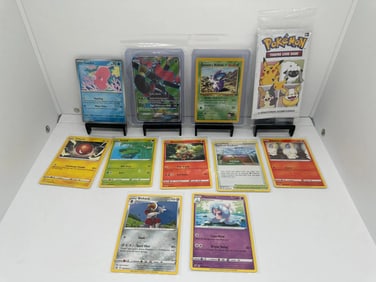 (11) TCG Pokemon GX, Vintage, General Mills 25th pack