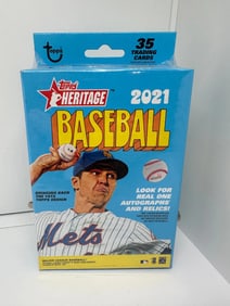 2021 Topps Heritage Baseball Hanger Box