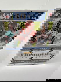 2020 Panini Chronicles Football 8-Pack Blaster Box