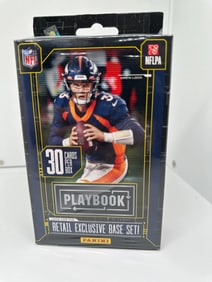 2020 Panini Playbook Football Hanger Box (Orange Parallels)