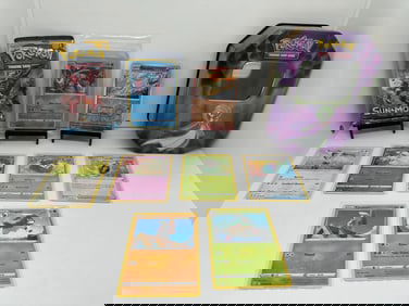 (10) TCG Pokemon Sun & Moon pack, Suicune Holo