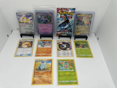 (10) TCG Pokemon Battle Styles pack, EX, Jirachi