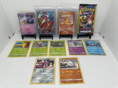 (11) TCG Pokemon Unified Minds pack, Japanese, vmax