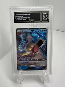 Gyarados GX black star promo GMA 8.5