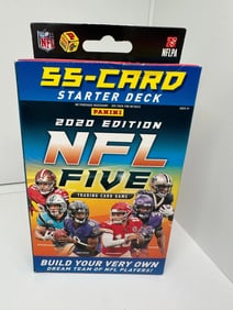 2020 Panini NFL Five Edition Football Sealed Starter Deck Hanger Box New