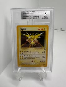 Zapdos Holo Base Set 2 BGS 8