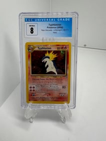 Typhlosion Holo Neo Genesis vintage CGC 8