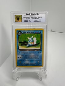Dark Wartortle Team Rocket MGC 8