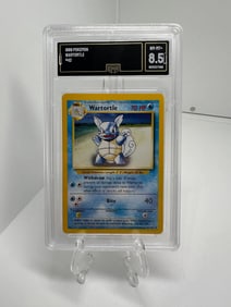 Wartortle base set vintage GMA 8.5