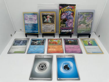 TCG Pokemon Unified Minds pack, V, Vintage