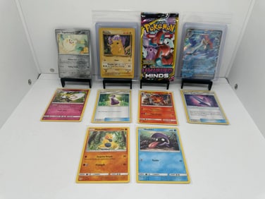 TCG Pokemon Unified Minds pack, EX, Vintage