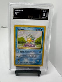 Squirtle base set vintage GMA 8