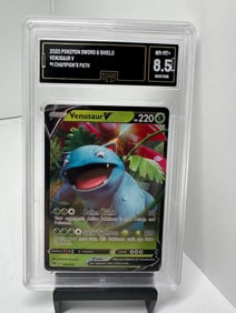 Venusaur V Champion's Path GMA 8.5