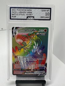 Urshifu Vmax rainbow AGS 10