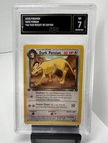 Dark Persian 1st edition team rocket GMA 7