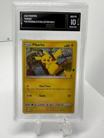 Pikachu McDonald's 25th Holo GMA 10