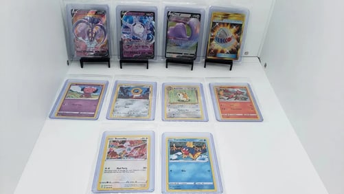 (10) TCG Pokemon V's, Gold Secret Rare