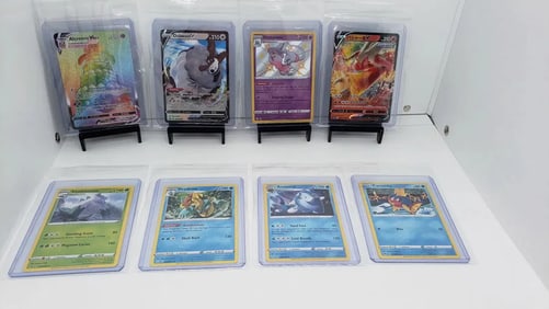(8) TCG Pokemon Vmax, Rainbow Secret rare, V's, Japanese, Baby Shine