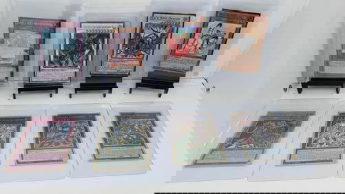 (8) TCG Yugioh GFTP, MGED, MAGO sets