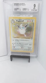 BGS 9 Wigglytuff Holo Base Set 2 with swirl
