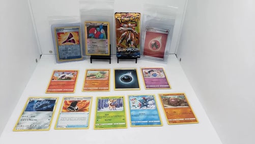 (13) TCG Pokemon Sun & Moon, Vintage, Japanese