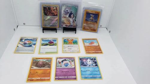 (10) TCG Pokemon Full Art, Japanese, Vintage