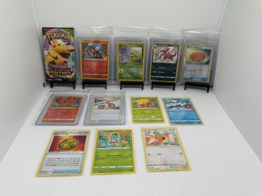 (12) Pokemon Vivid Voltage pack, Vintage, 25th McDonald's, Baby Shine