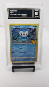 GMA 10 Piplup McDonald's Collection Holo