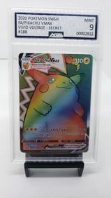 AGS 9 Pikachu Vmax Rainbow Secret Rare