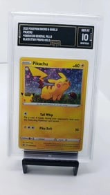 GMA 10 Pikachu Black Star Promo Holo