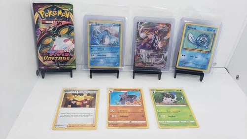 (7) TCG Pokemon Vivid Voltage, Lapras, Vmax, Evolutions