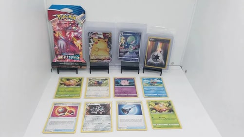 (12) TCG Pokemon Battle Styles, Vmax, Japanese