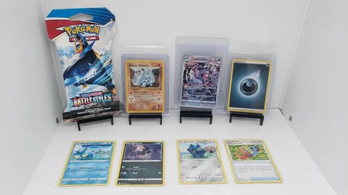 (8) TCG Pokemon Battle Styles pack, Vintage, Japanese