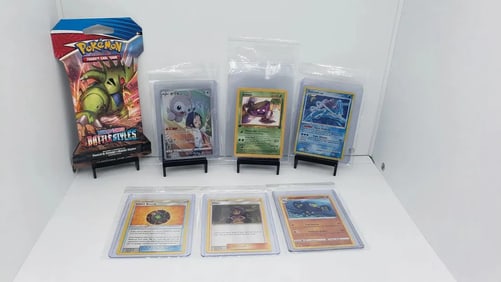 (7) TCG Pokemon Battle Styles pack, Japanese, 1st edition vintage