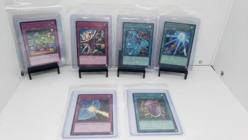 (6) TCG Yugioh Maximum Gold singles 1st edition lot