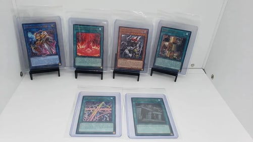 (6) TCG Yugioh Maximum Gold singles 1st edition lot