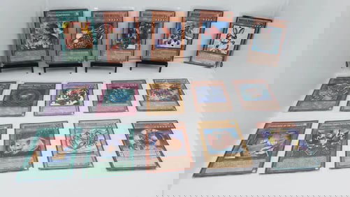(15) TCG Yugioh PGD, DB1, RDS, CRV, SR04, LOD, LON, EOJ, WIRA, SHV1, FET