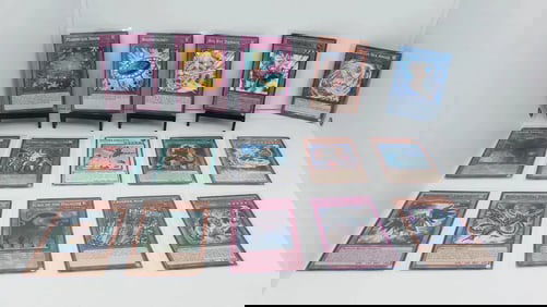 (15) TCG Yugioh CHIM, CRV, SD1, DP04, CORE, WIRA,